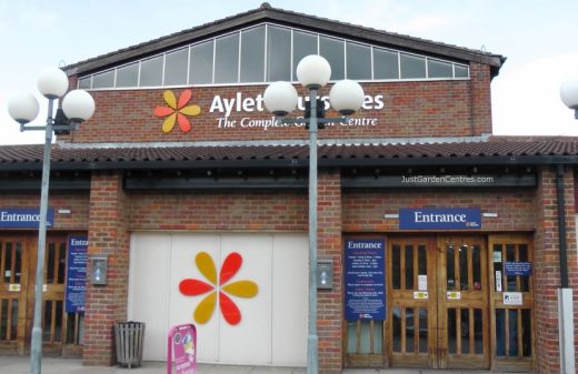 Entrance to Aylett Nurseries and Garden Centre