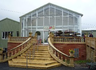 Entrance to Busy Bee garden centre in Ryde, Isle of Wight