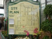 Site plan of garden centre
