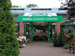 Entrance to Medina Garden Centre