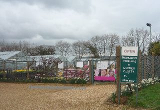 Entrance to the Springbank Nursery in Newchurch, Isle of Wight