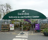 Entrance to Swindon Garden Centre