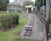 Miniature railway open at weekends and during holidays