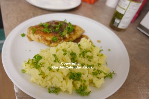 Mashed rooster potatoes