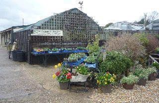 Entrance to the Ager Farm Nursery in Newchurch, Isle of Wight