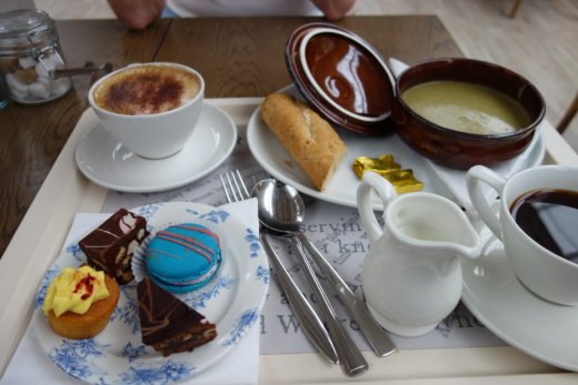 Food at Kiplings Patisserie