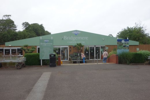 Entrance to Bridgemere Garden Centre
