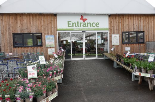 Entrance to Bridgnorth Garden Centre