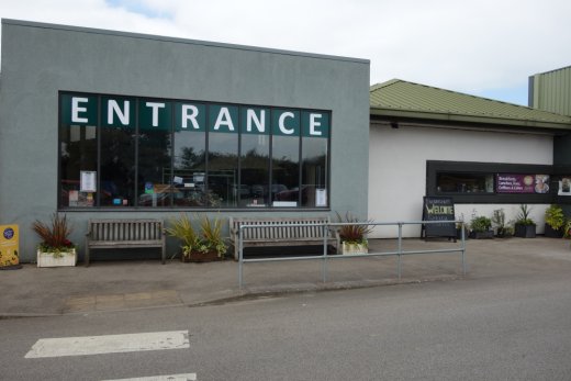 Entrance to Buckingham Garden Centre