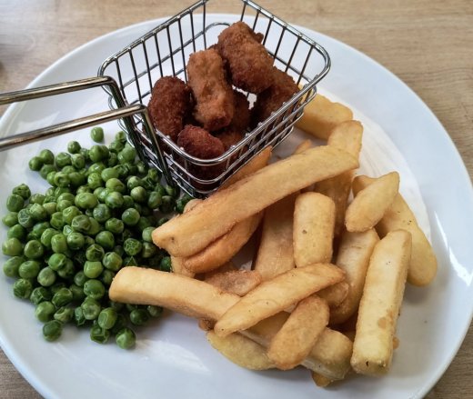Scampi and Chips