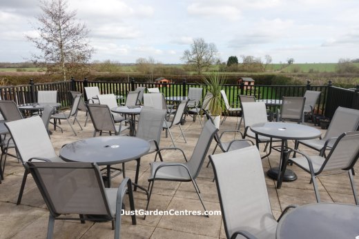 Cafe outdoor area at Cherry Lane Glebe
