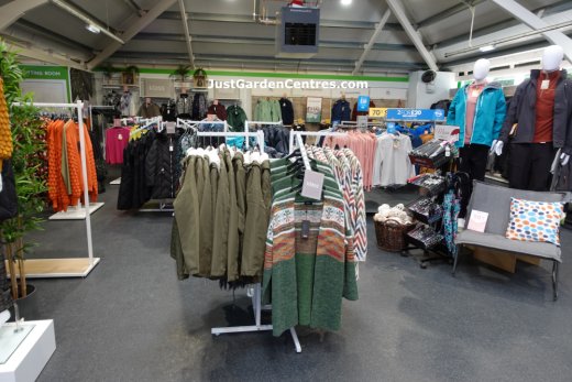 Larger than expected clothing area