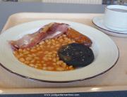 Breakfast neal at the cafe