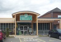 Entrance to Forest Lodge Garden Centre