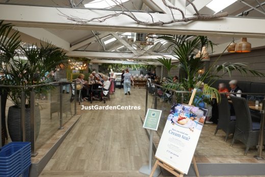 Larger cafe / restaurant seating area