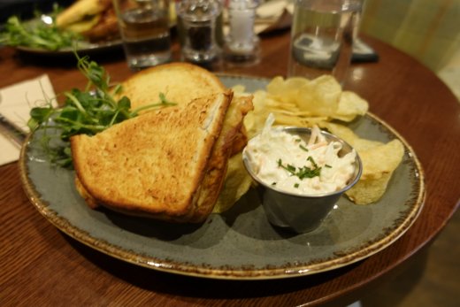 Cheese Toastie from Gates Garden Centre Cafe
