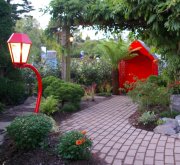 One of the display gardens