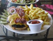 A meal at Hennessy's Garden Centre