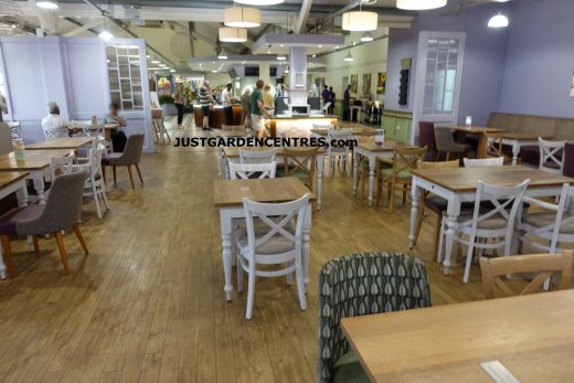 Seating area of Henry Street cafe