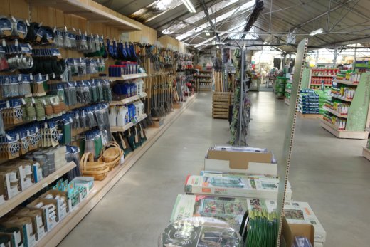 Interior sales area at Hillier hampton-in-Arden
