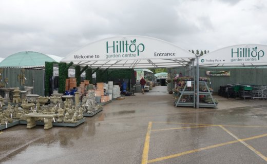 Entrance to Hilltop Grden Centre, Coventry