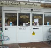 Entrance to Cafe Amore at Longacres