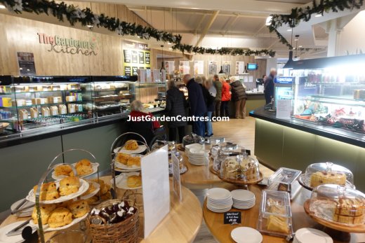 View of Mappleborough Green Garden Centre cafe