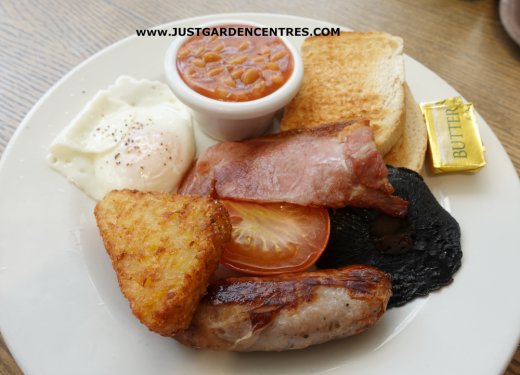 Breakfast at Nailsworth Garden Centre