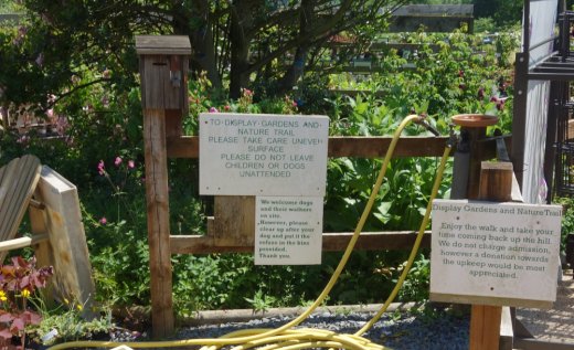 Nature trail at National Herb Centre