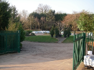 Entrance to Otter Nursery in Ottershaw
