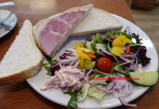 Ham Sandwich at Podington Garden Centre