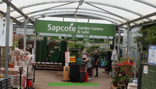 Entrance to Sapcote Garden Centre