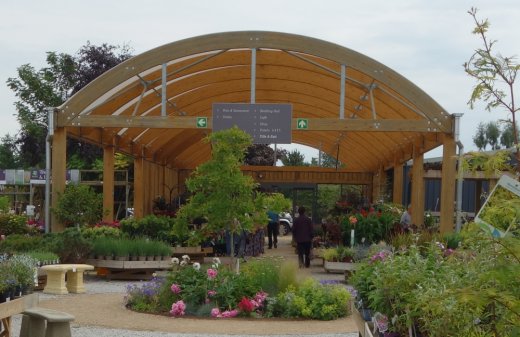 Entrance to Smiths Garden Centre