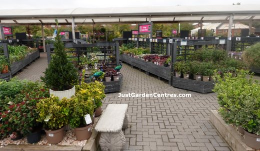 Outside area view at St Peters Garden Centre, Worcester