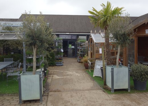 Entrance to Stamford Garden Centre