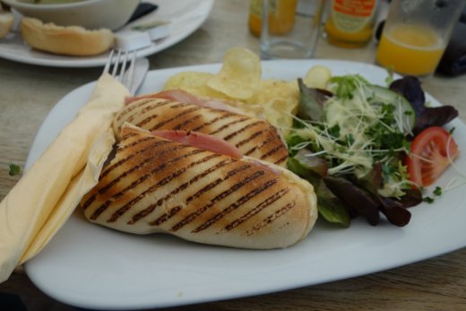 Cafe meal at Stratford Garden Centre