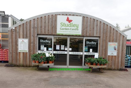 Entrance to Studley Garden Centre