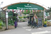 Entrance to Taunton Garden Centre