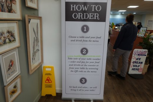 Cafe ordering system