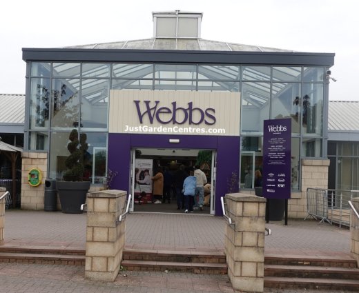 Entrance to Webbs of Wychbold