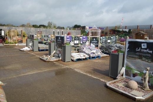 Landscaping materials at Worcester Garden Centre