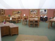 Excellent oak furniture displayed